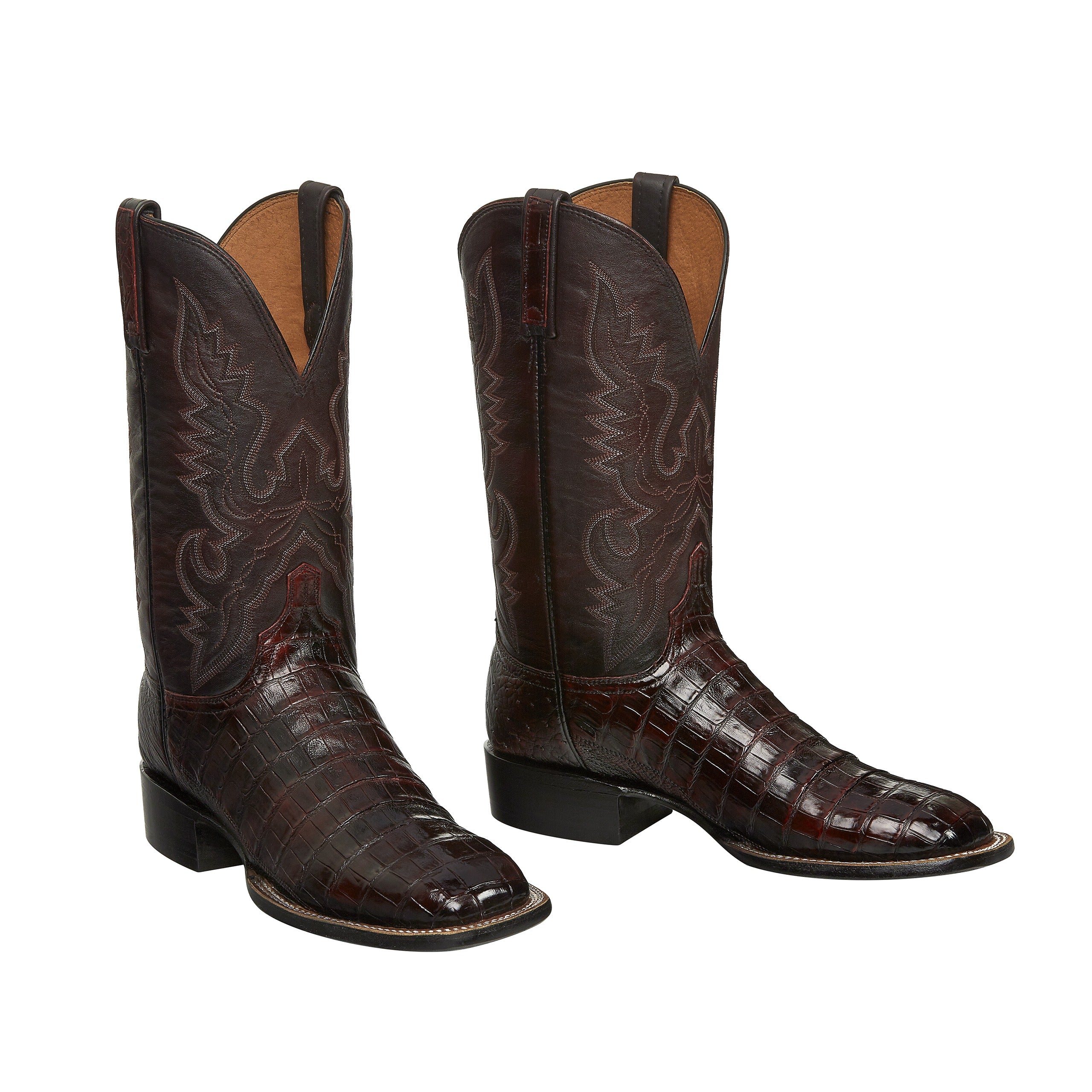 botas de cocodrilo lucchese