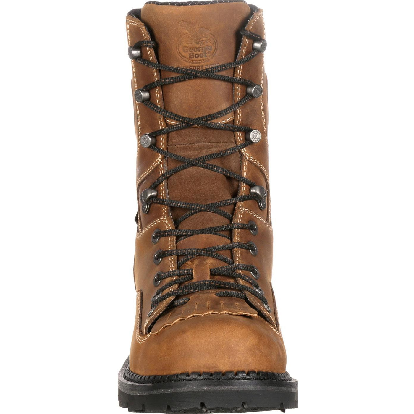 low heel logger boot