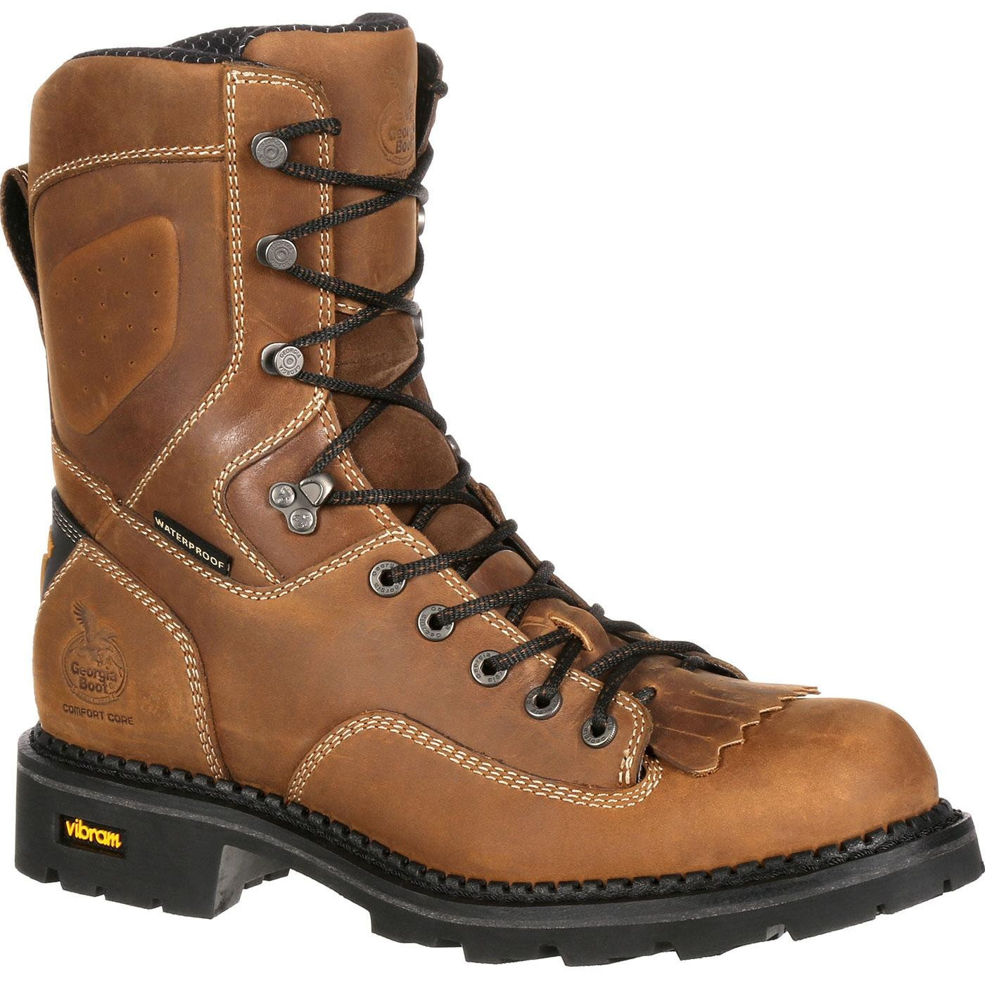 waterproof logger boots