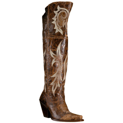 knee length cowgirl boots