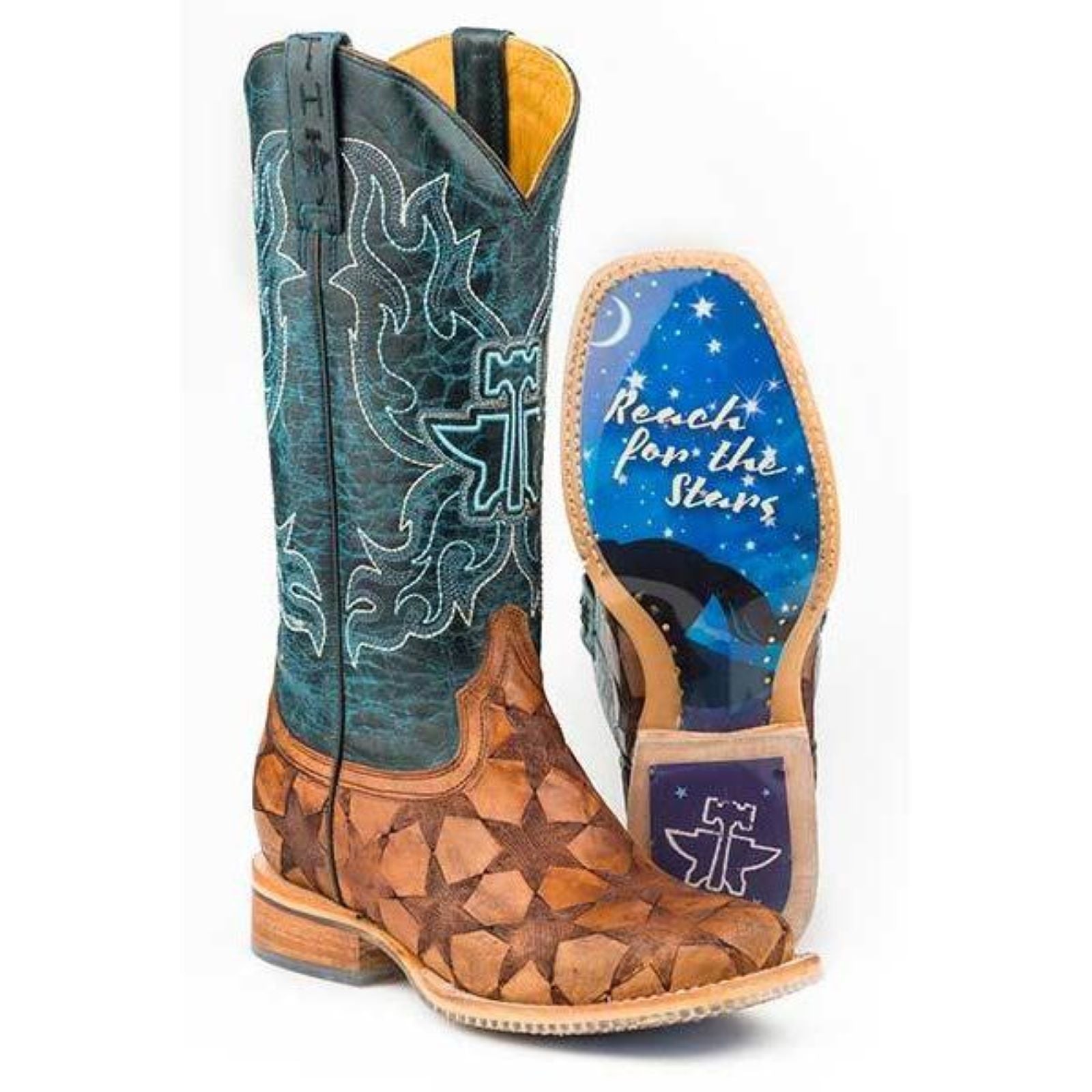 cowboy boots with stars on them