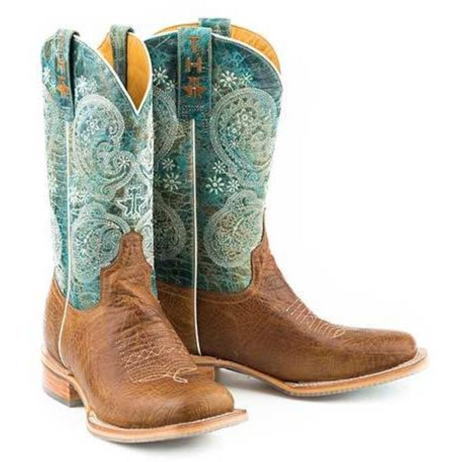 paisley cowboy boots