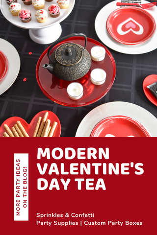 Modern Valentine's Tea Party 