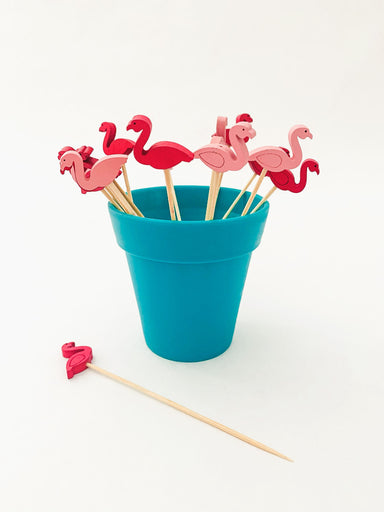 Flamingo Straw Topper