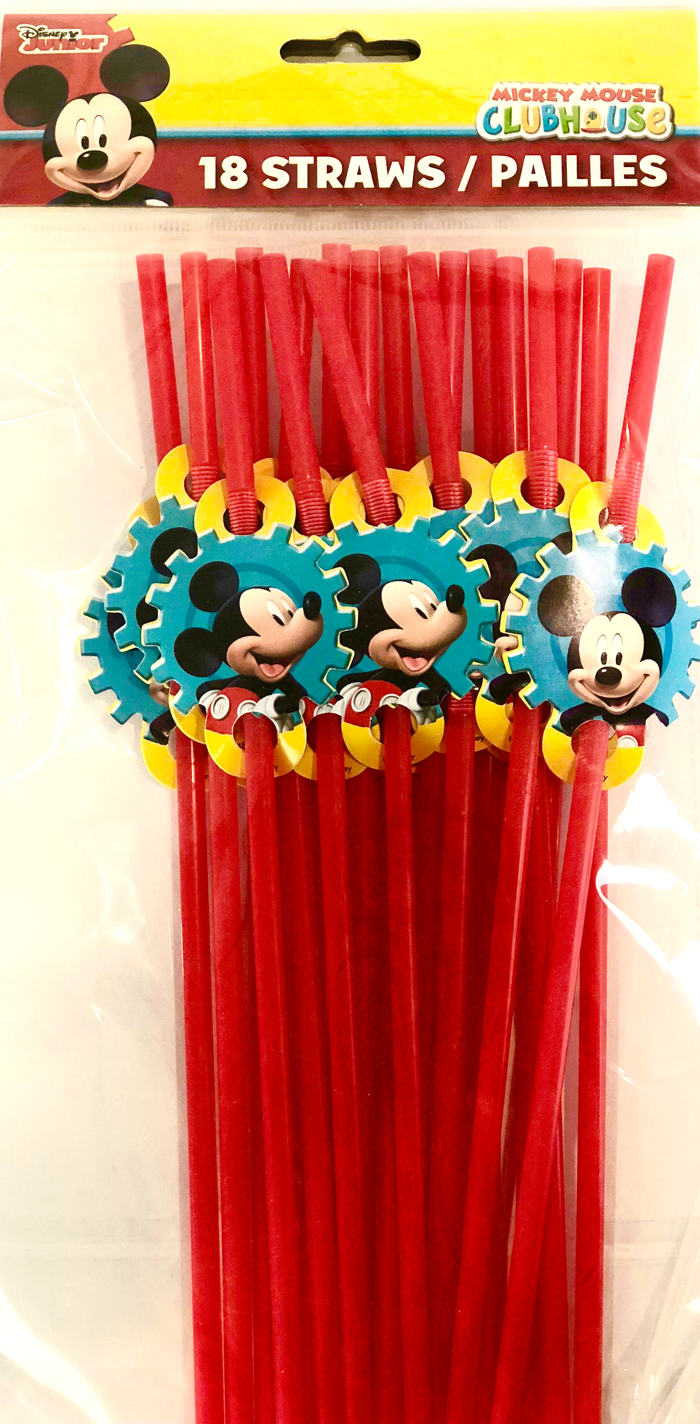 Wonderlijk Mickey Mouse Clubhouse Red Party Straws | Mickey Mouse Party Box PZ-47