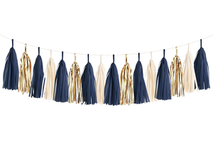 leather tassel garland