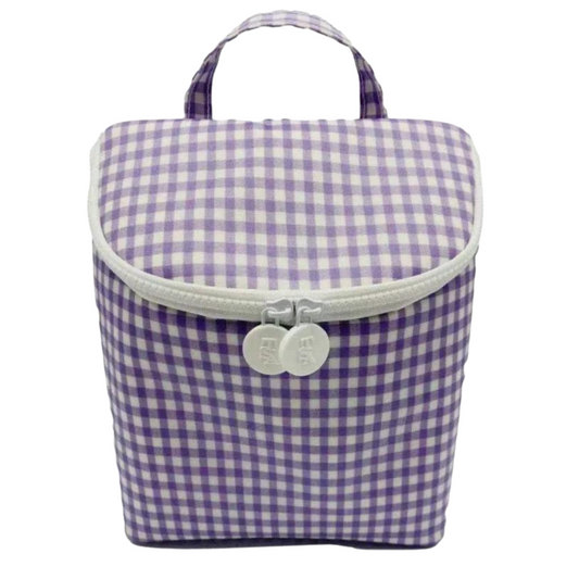 TRVL Design Take Away Insulated Lunch Bag -Sky Blue Gingham – Jojo Mommy