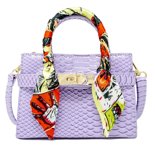 Carpisa - Authenticated Handbag - Pink Crocodile for Women, Never Worn
