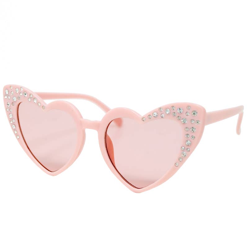 Zomi Gems Pink Heart Sunglasses