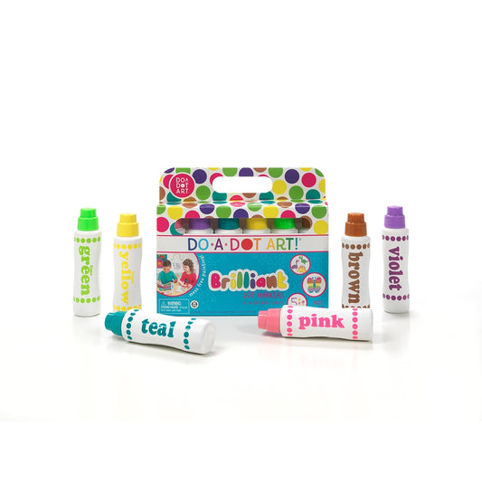 Juicy Fruits Scented 6 Pack Dot Markers