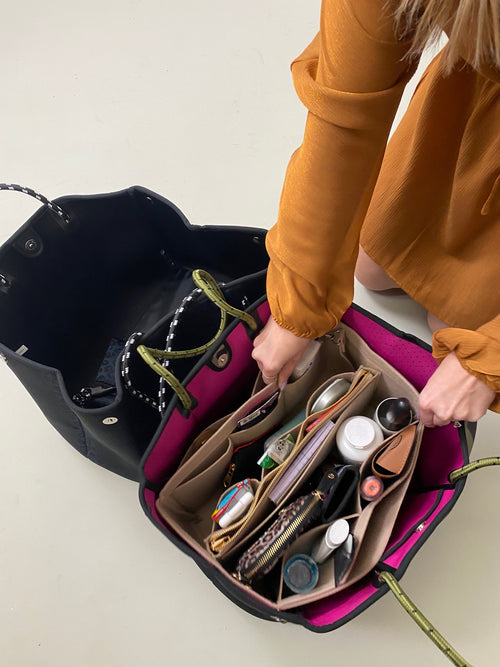 The ToteSavvy Clear Pouch Trio Set has made organizing our diaper bag so  simple!” —@2borganizedaustin Organize a gorgeous baby b... | Instagram