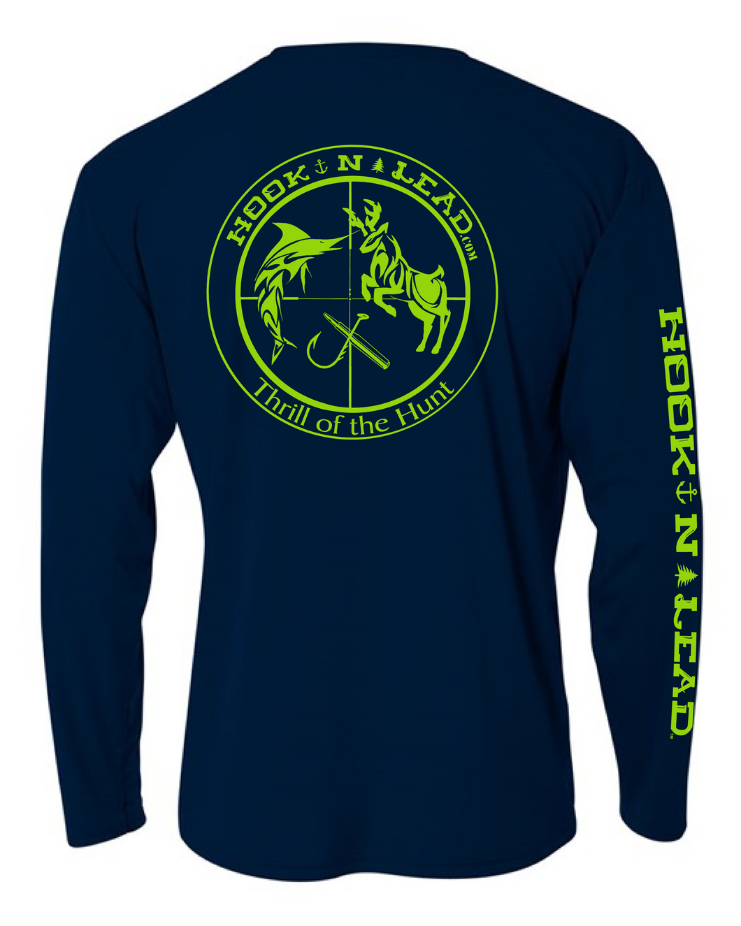 lime green dri fit long sleeve shirt