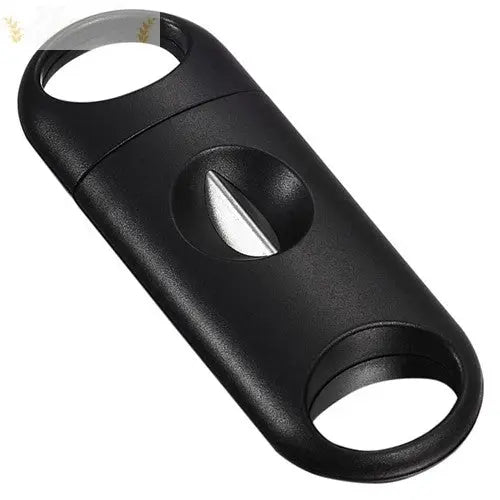 Visol Chrys Black V-Cut Cigar Cutter - Humidor Enthusiast