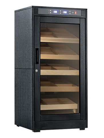 The Redford Lite Electric Cabinet Humidor By Prestige Import