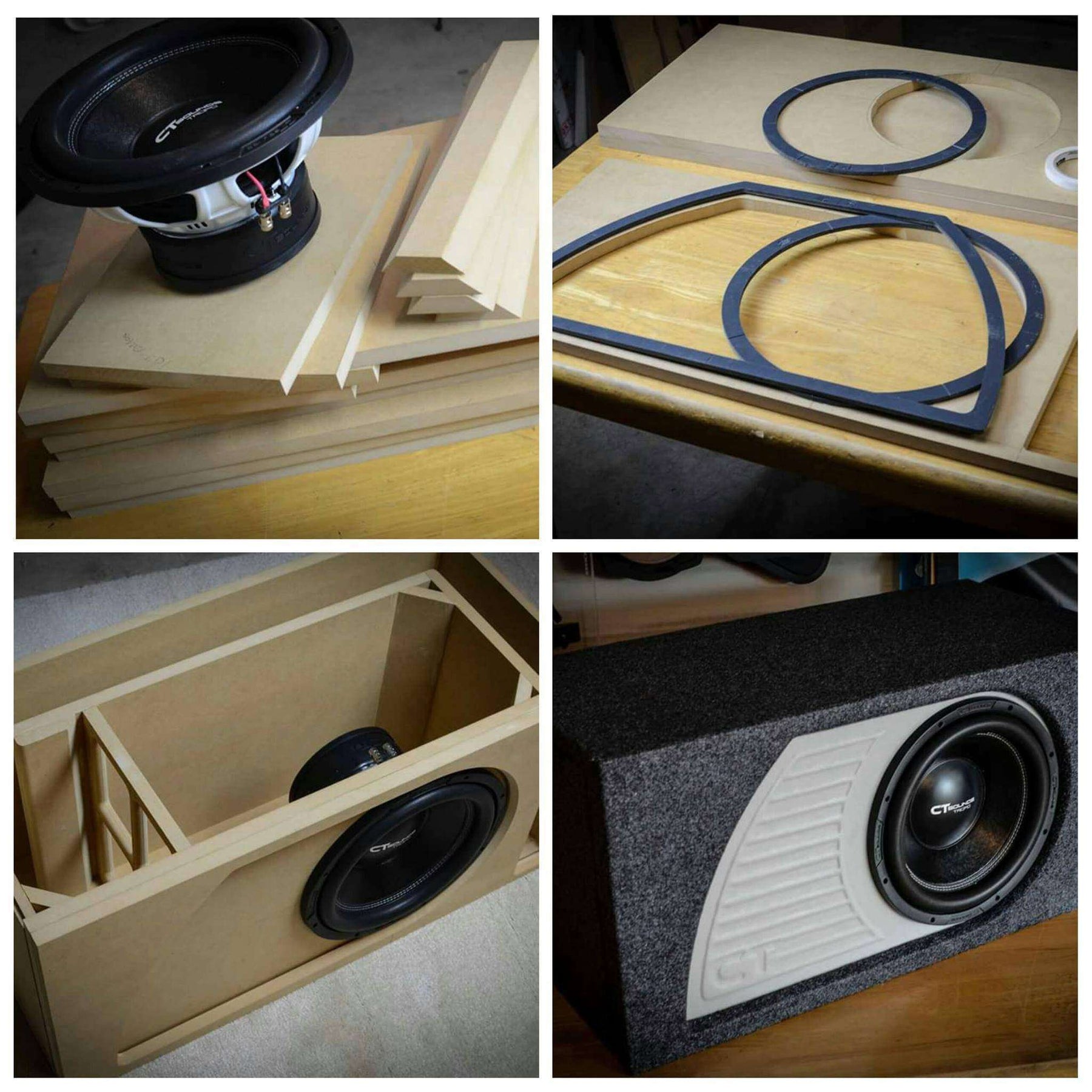 Ct Sounds Single 12 Inch Ported Subwoofer Box Design