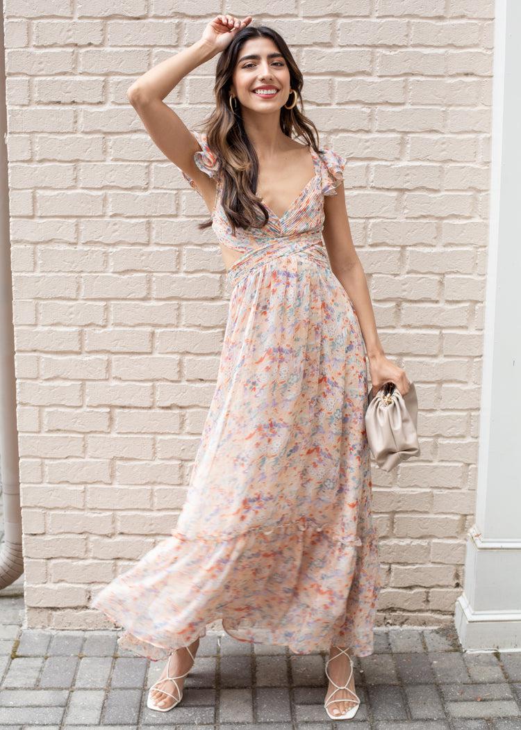Astr The Label Primrose Floral Maxi Dress – Hand In Pocket