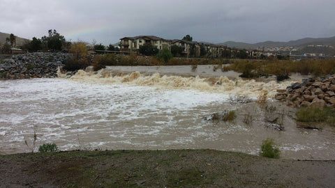 Lake Elsinore water rises