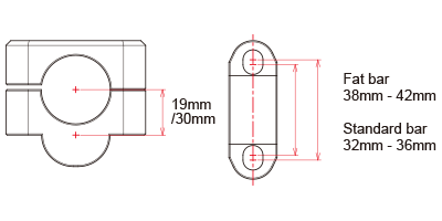 bar riser measurements