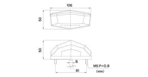 Edge 2 Tail Light