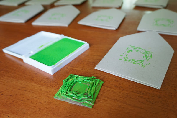 Green Vetiver Stamp