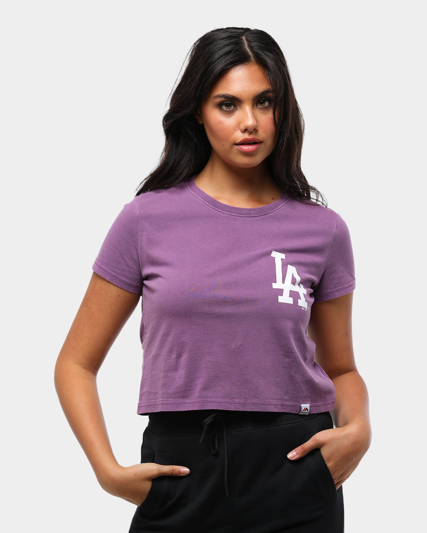 This Lakers 'Slap Stick' women's crop top jersey by @culturekings