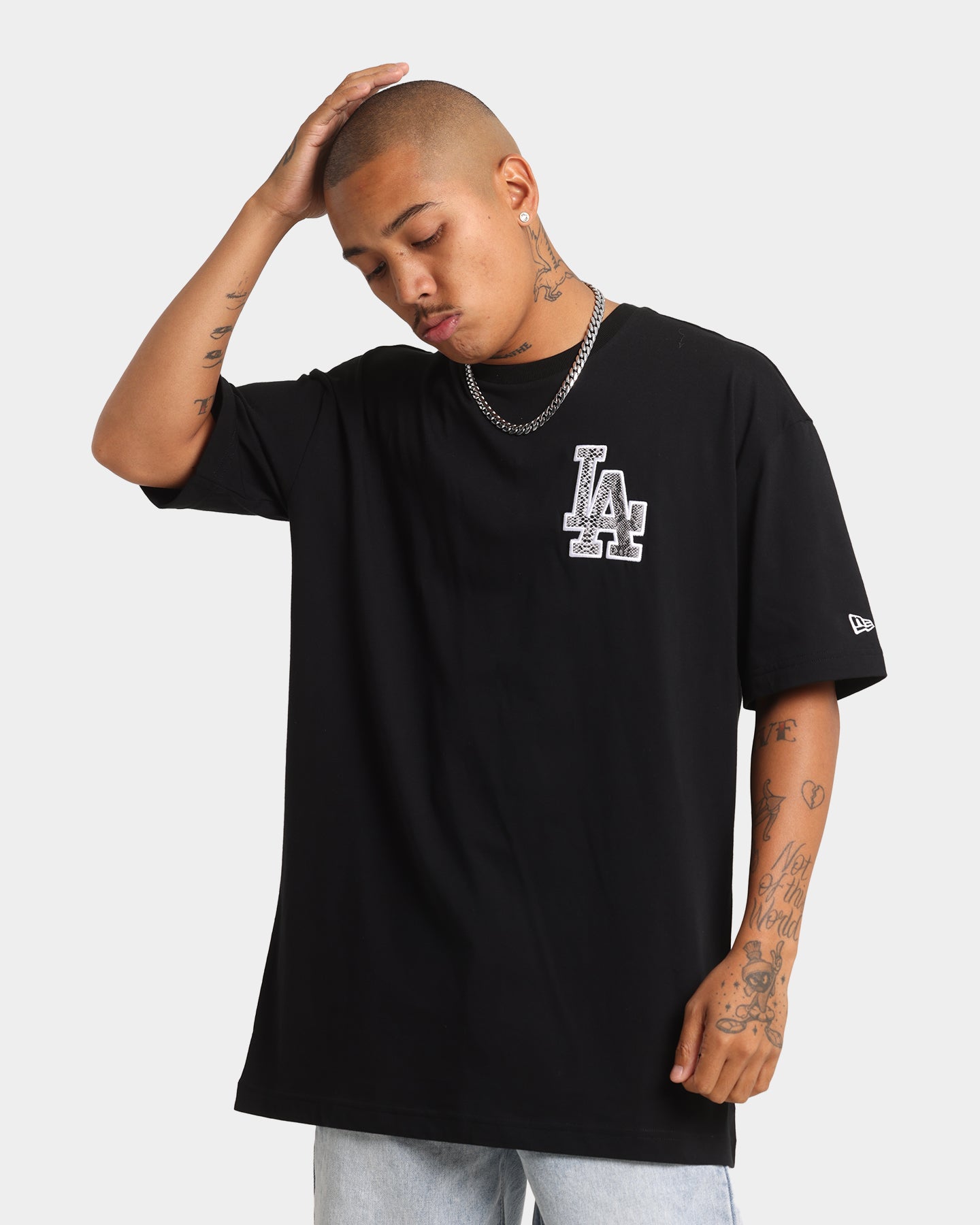 New Era Los Angeles Dodgers Oversized T-Shirt Black