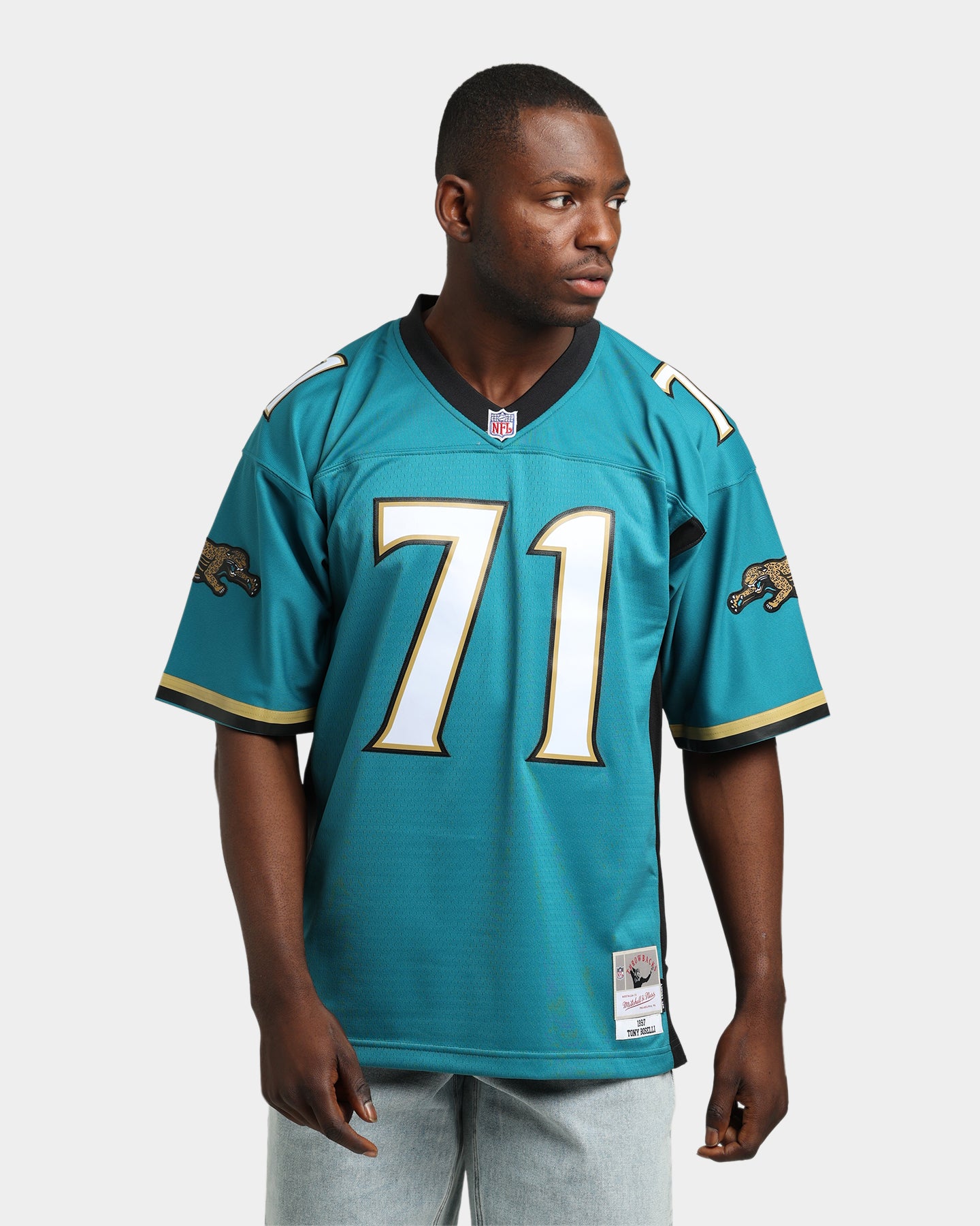 Mitchell & Ness Men's Tony Boselli Jacksonville Jaguars Replica Throwback  Jersey - ShopStyle Short Sleeve Shirts