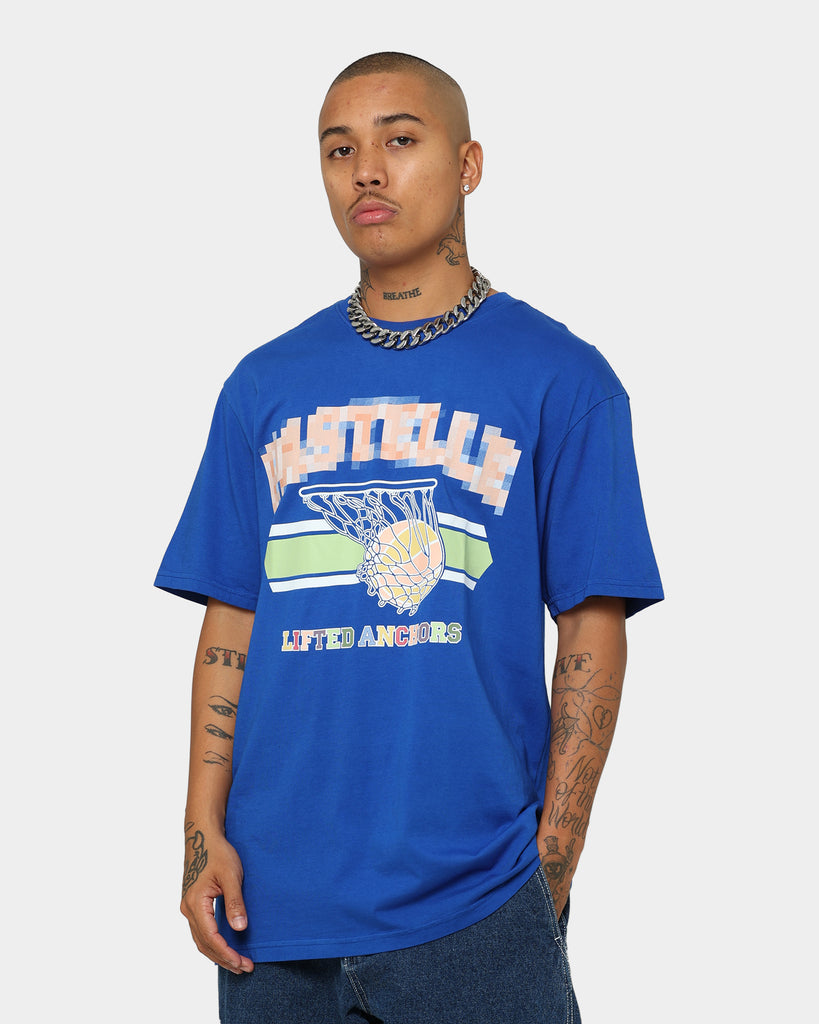 Lifted Anchors Pastelle T-Shirt Blue | Culture Kings NZ