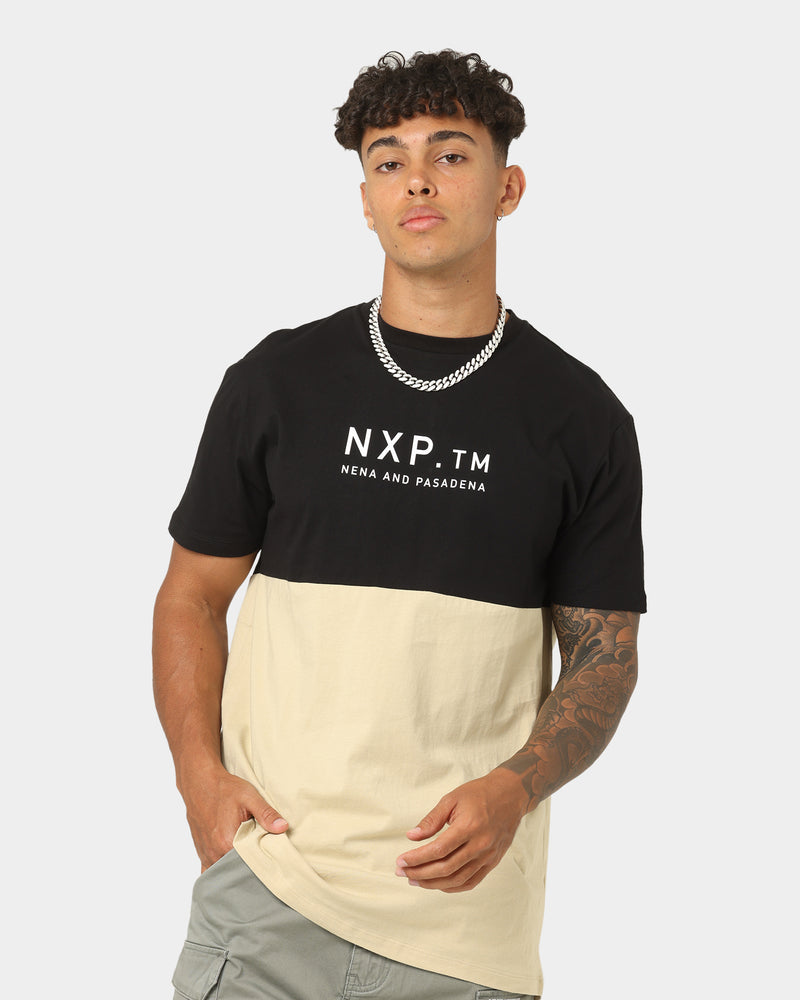 Nena and Pasadena Worldwide Scoop Back T-Shirt Jet Black | Culture Kings NZ