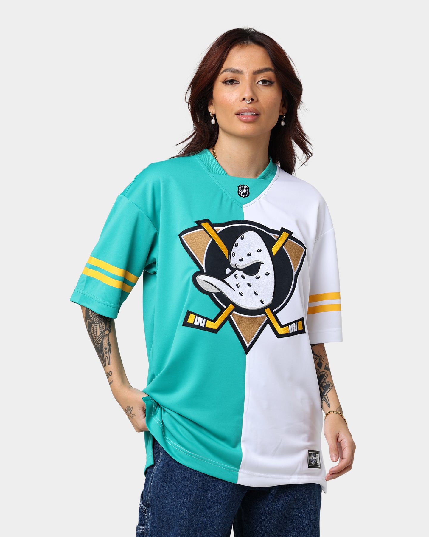 Ducks NHL Replica Teal Jersey