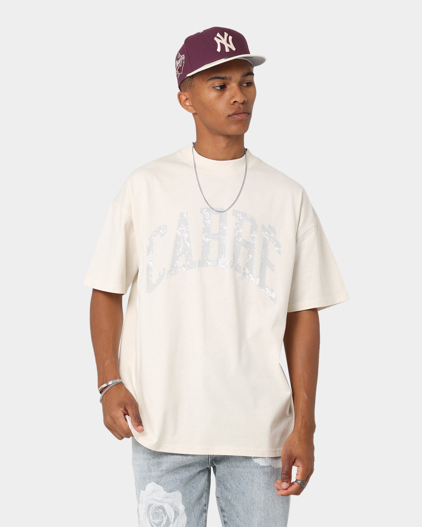 Carré Arch Oversized T-Shirt Off White | Culture Kings NZ