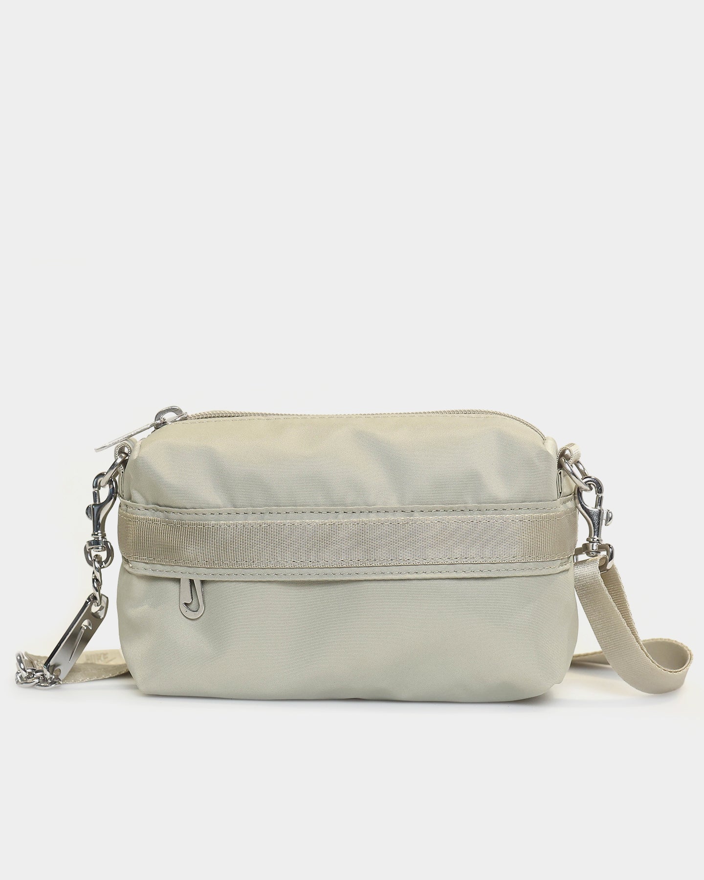 Nike Futura Luxe cross body multi pocket bag in stone