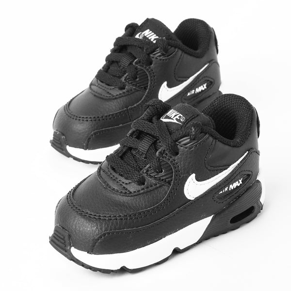 Nike Kids Air Max 90 Leather (TD) Black/White/Anthracite | Culture Kings NZ