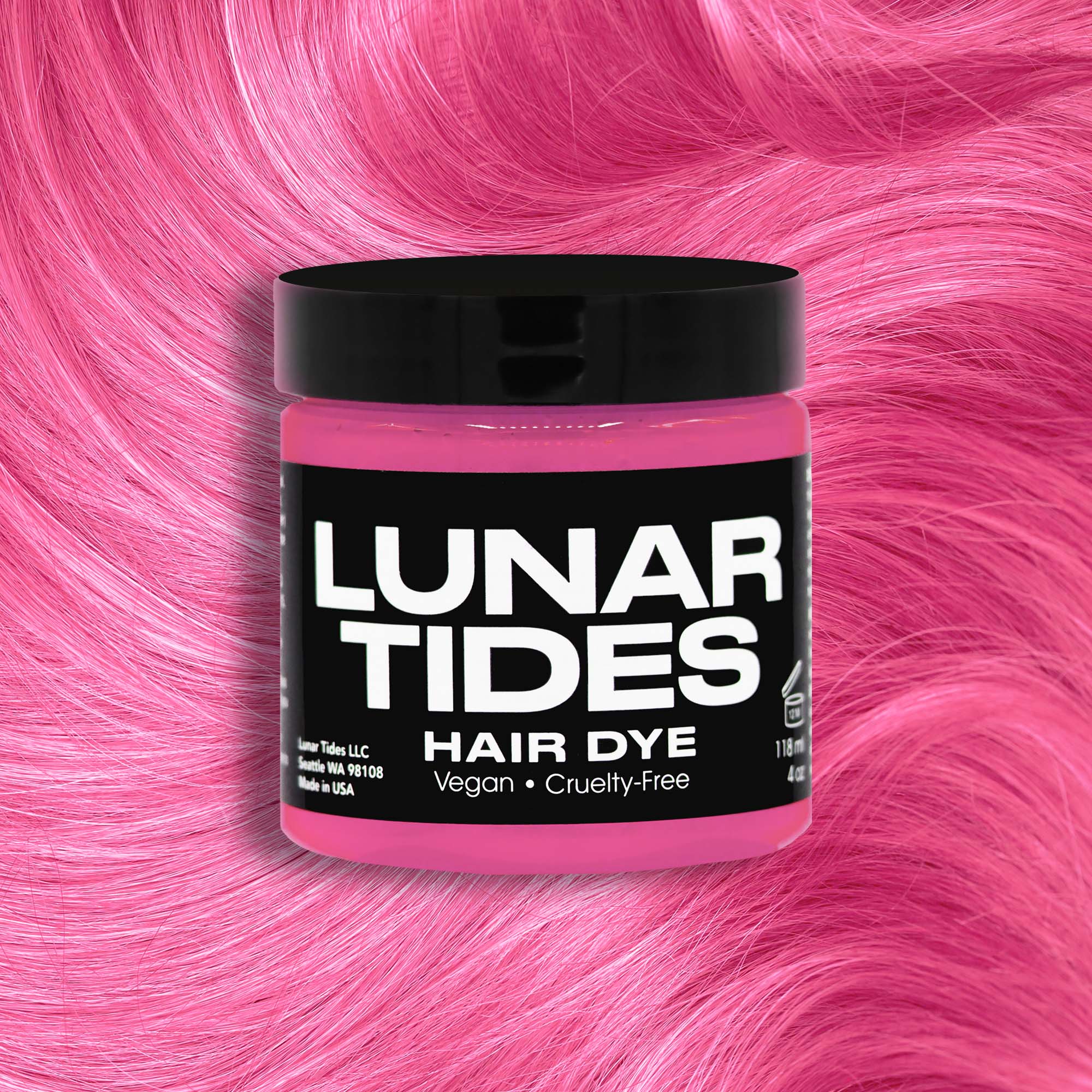 Coral Pink Hair Dye  Lunar Tides - LUNAR TIDES HAIR DYES