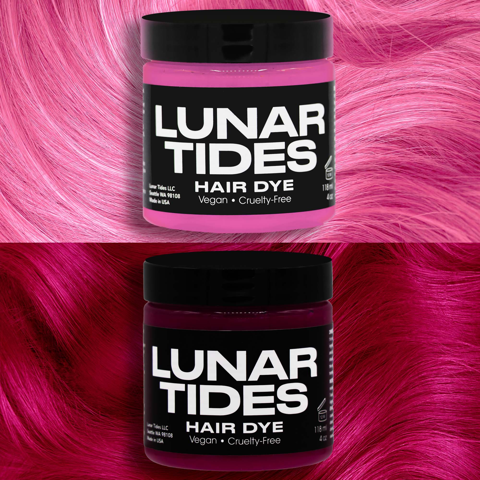 Lunar Tides Hair Dye - Fuchsia Pink