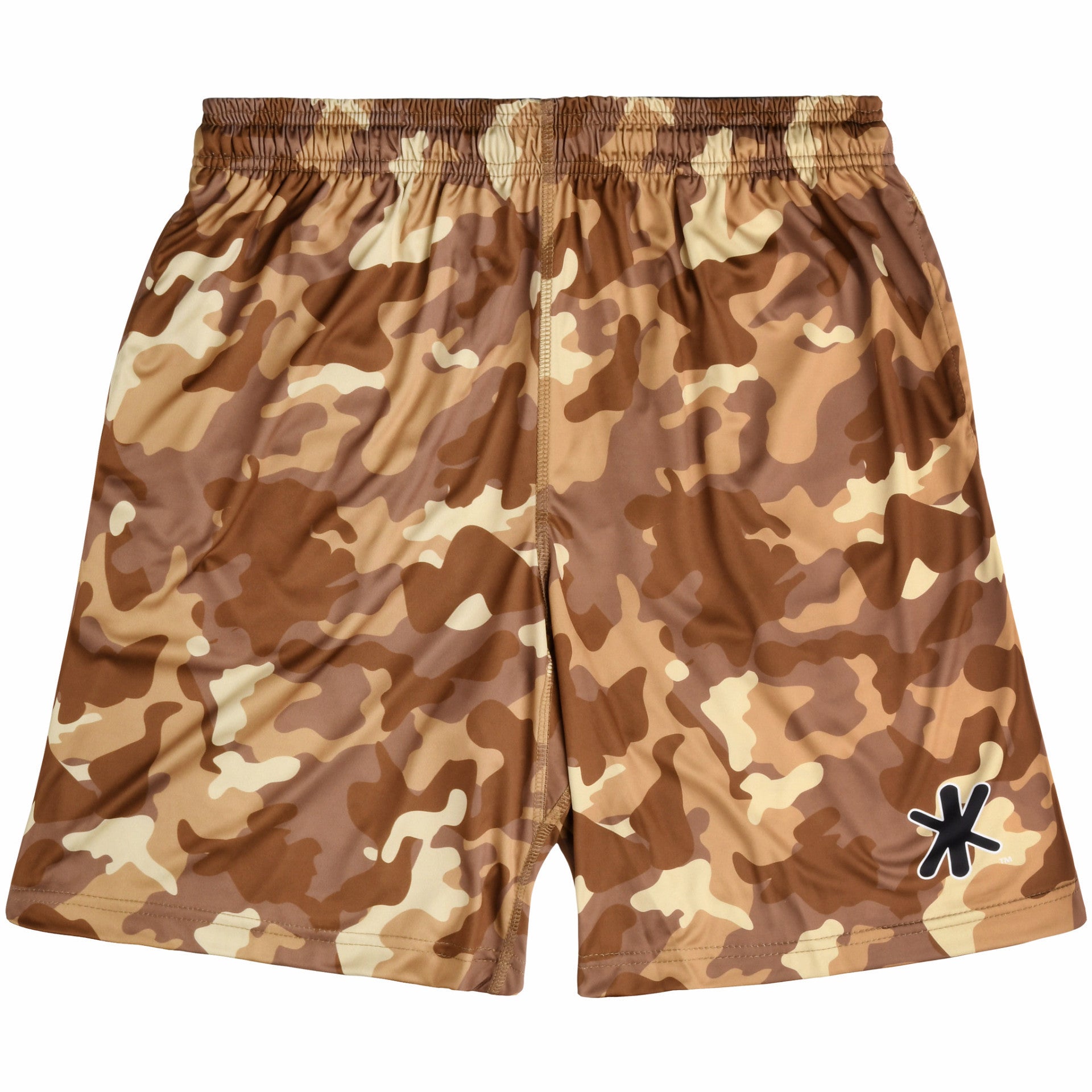 camo training shorts