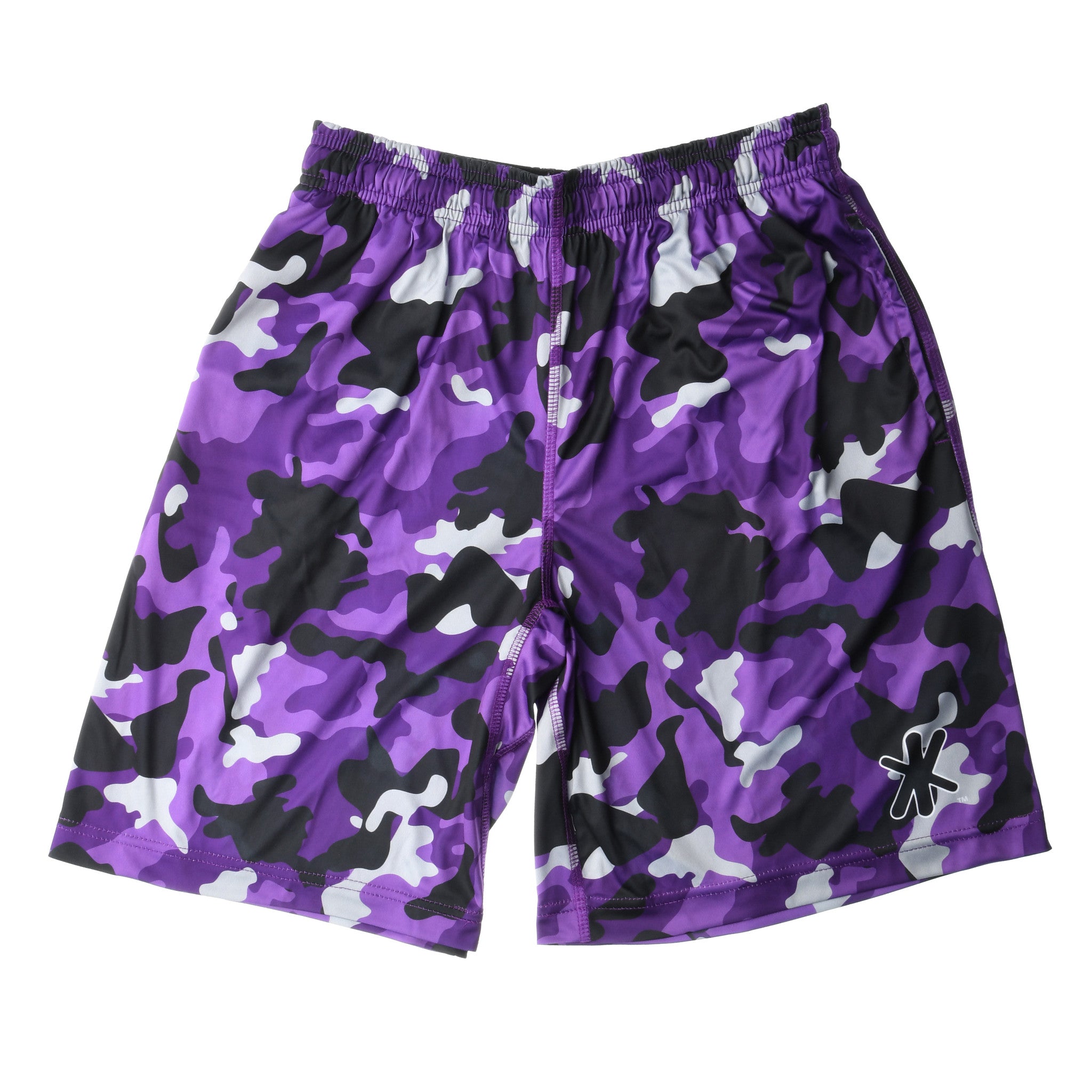 mens camo training shorts