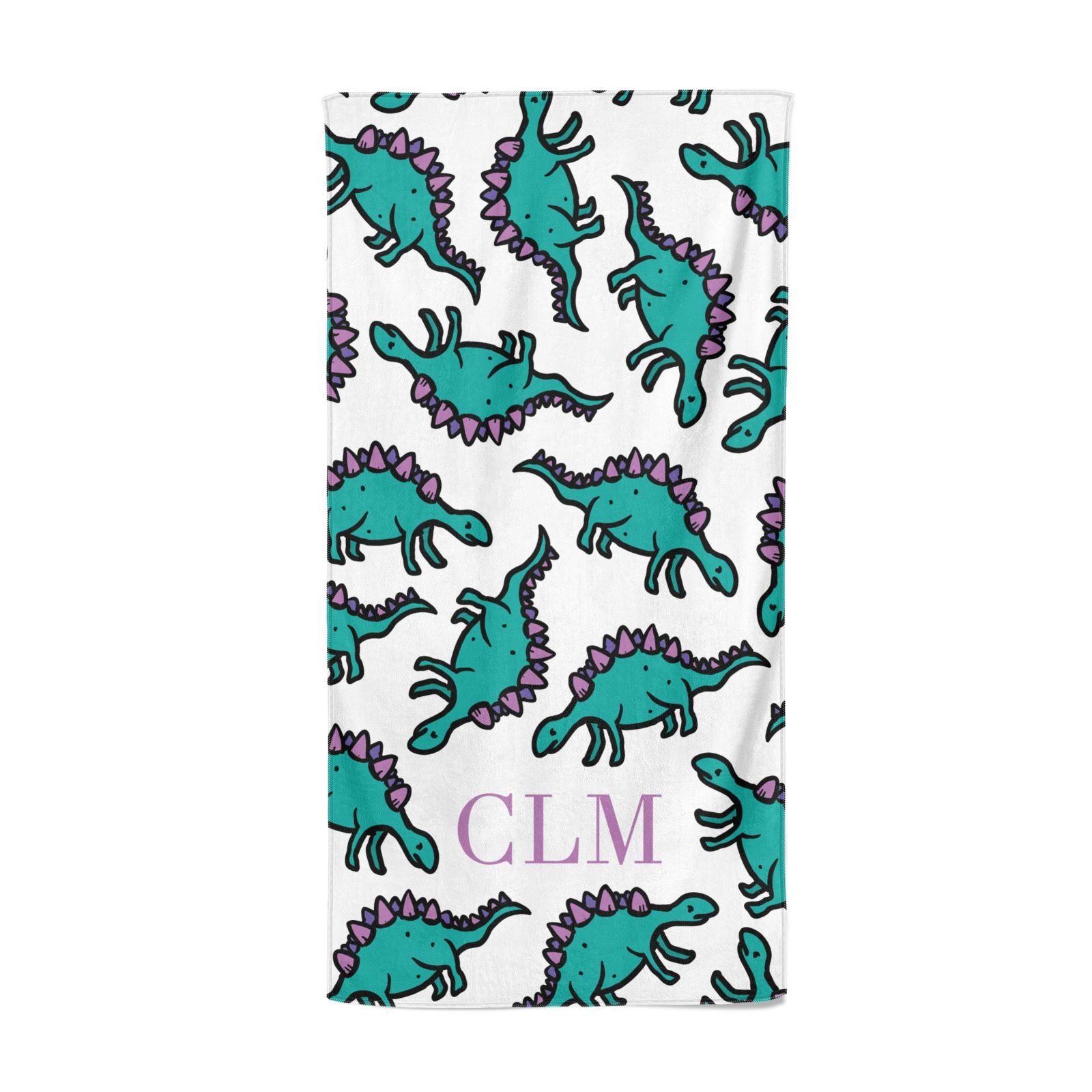 dinosaur beach towel