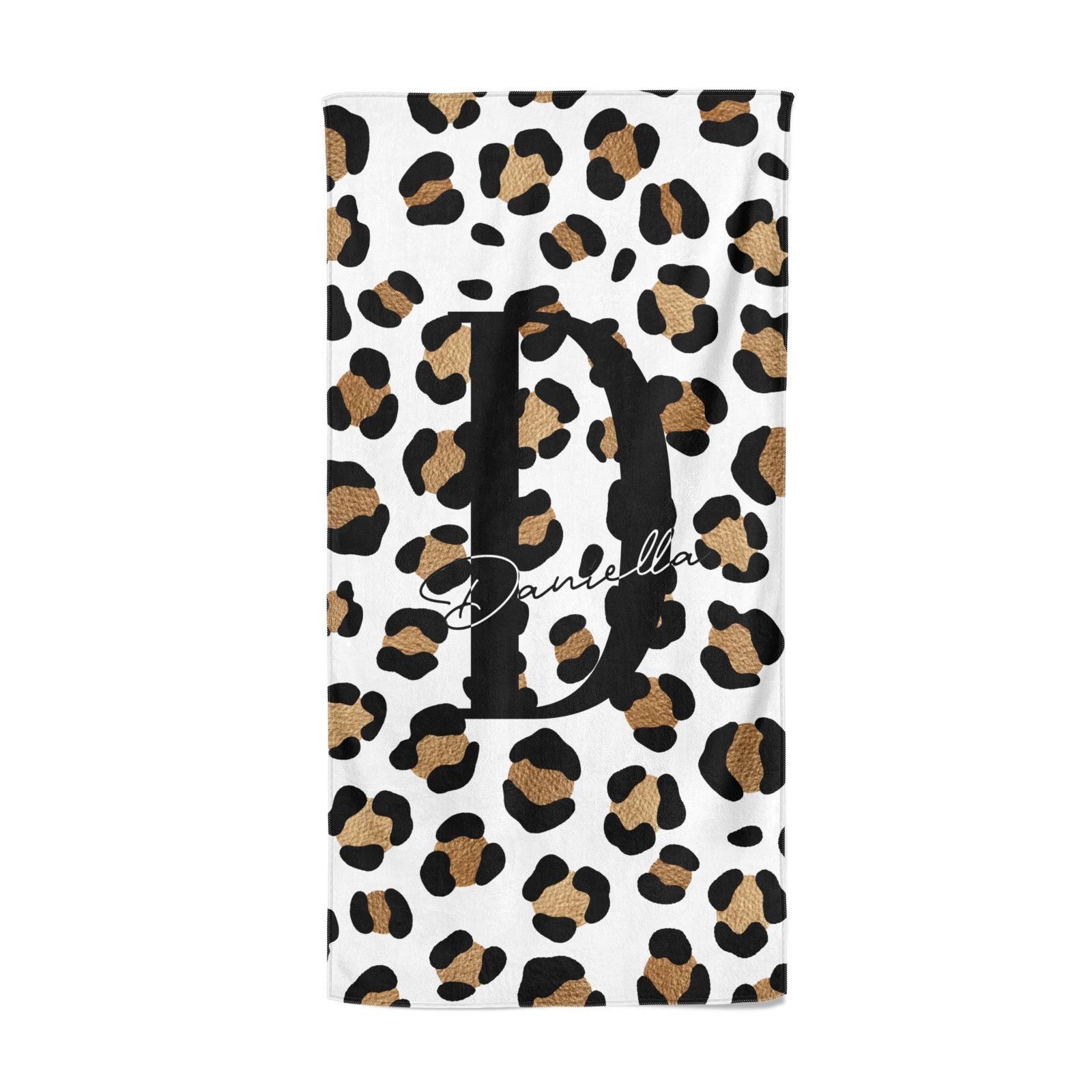 leopard print towels