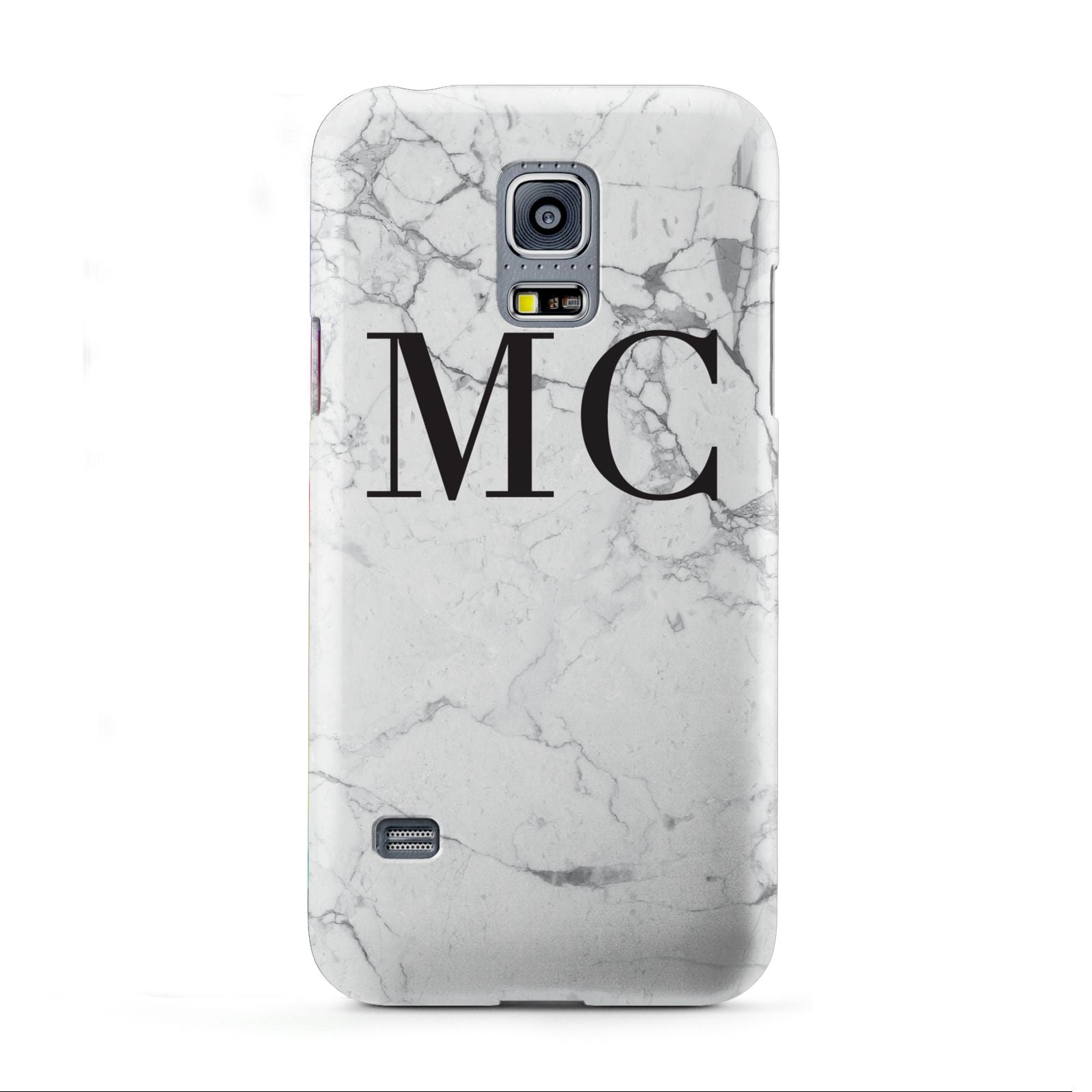 Personalised Marble Initials Samsung Galaxy S5 Mini Case