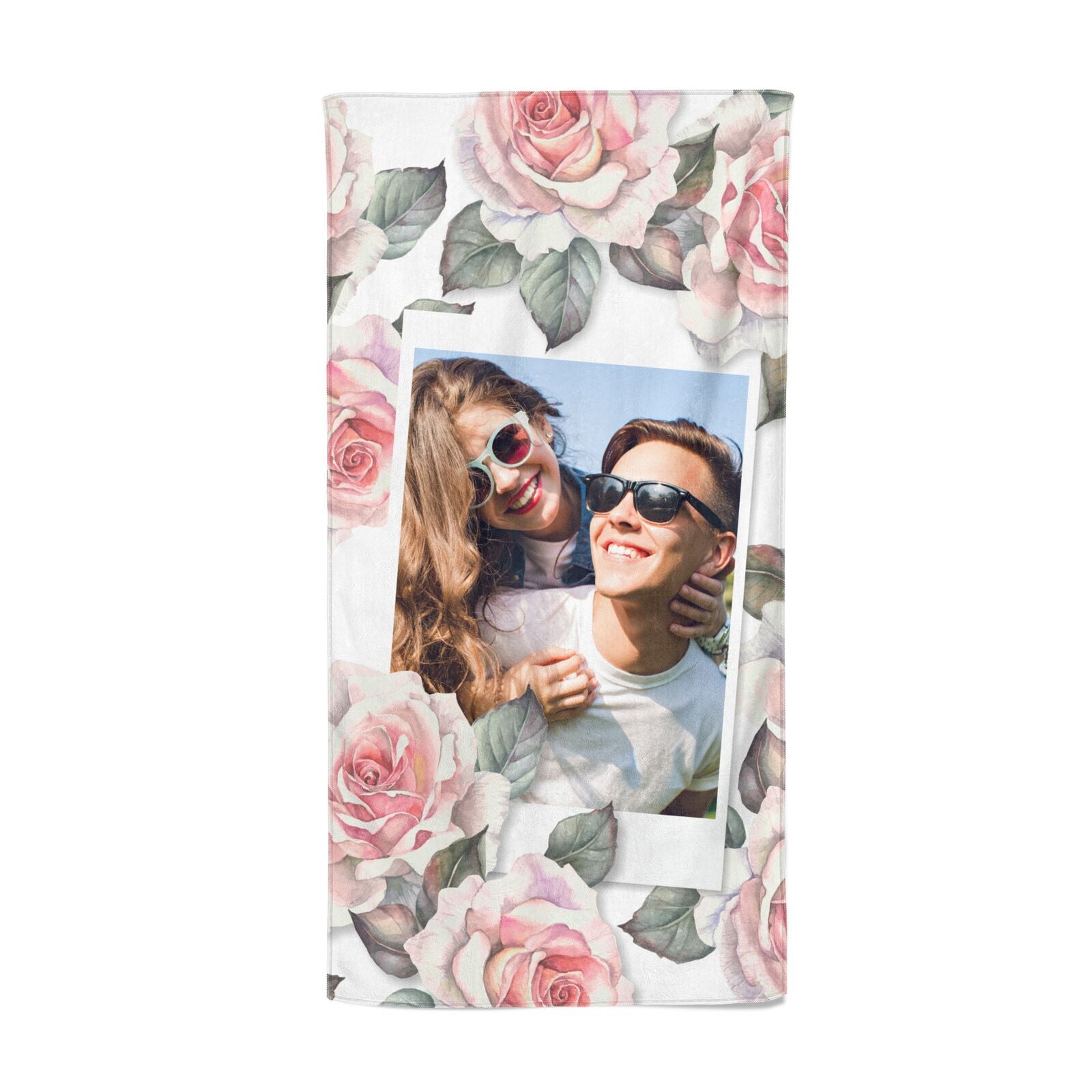 floral beach towel