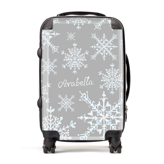 Personalised Snowflake Suitcase