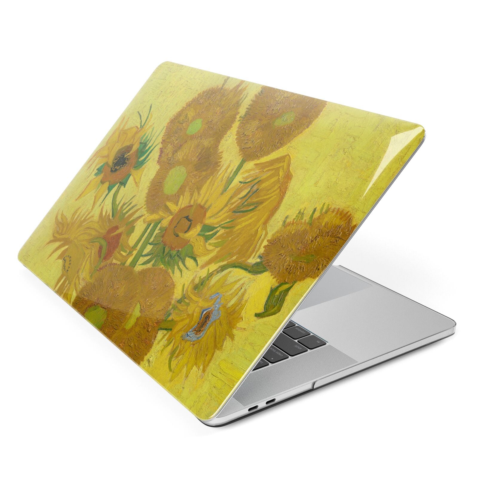 sunflower macbook pro case