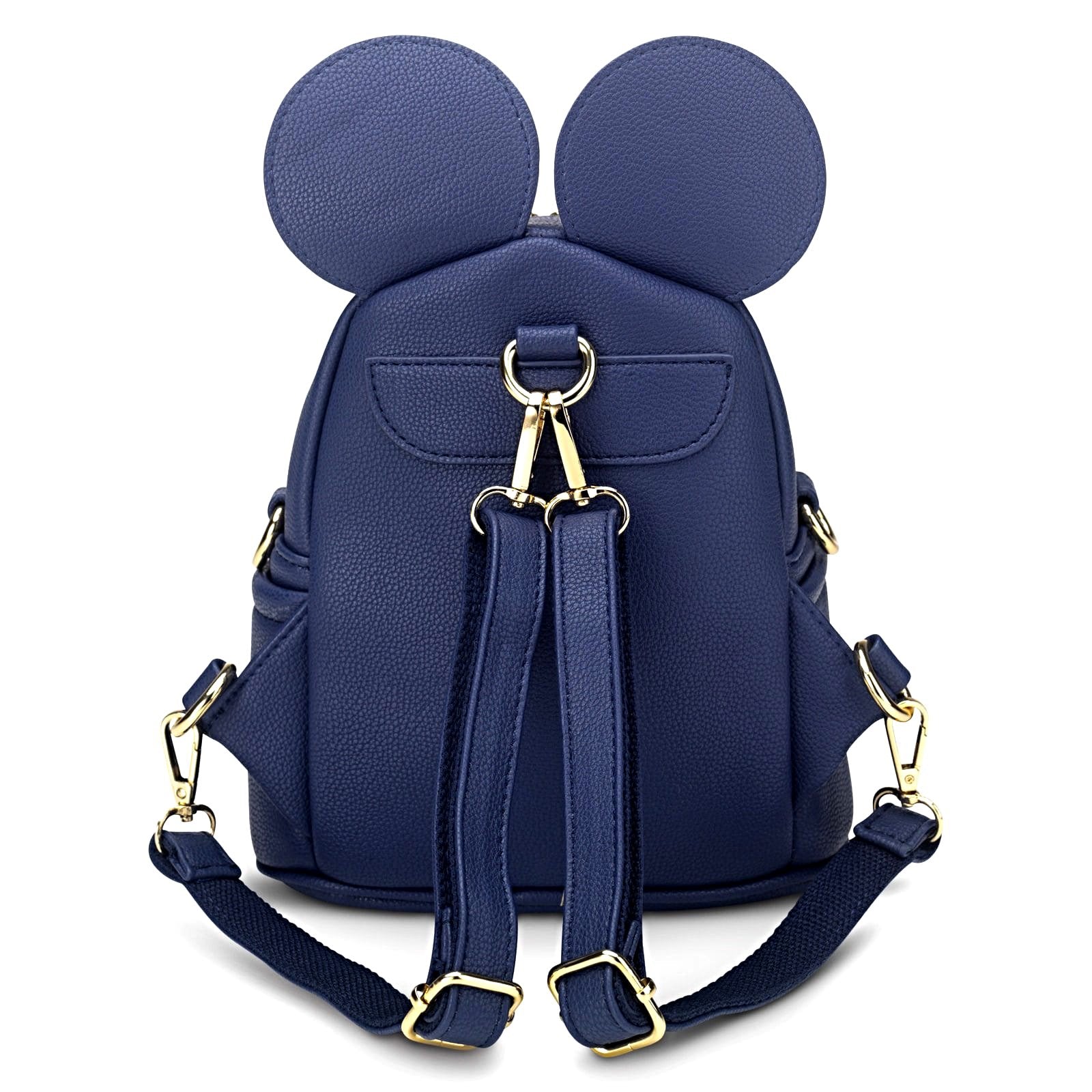 Personalised Children's Ears Blue Backpack