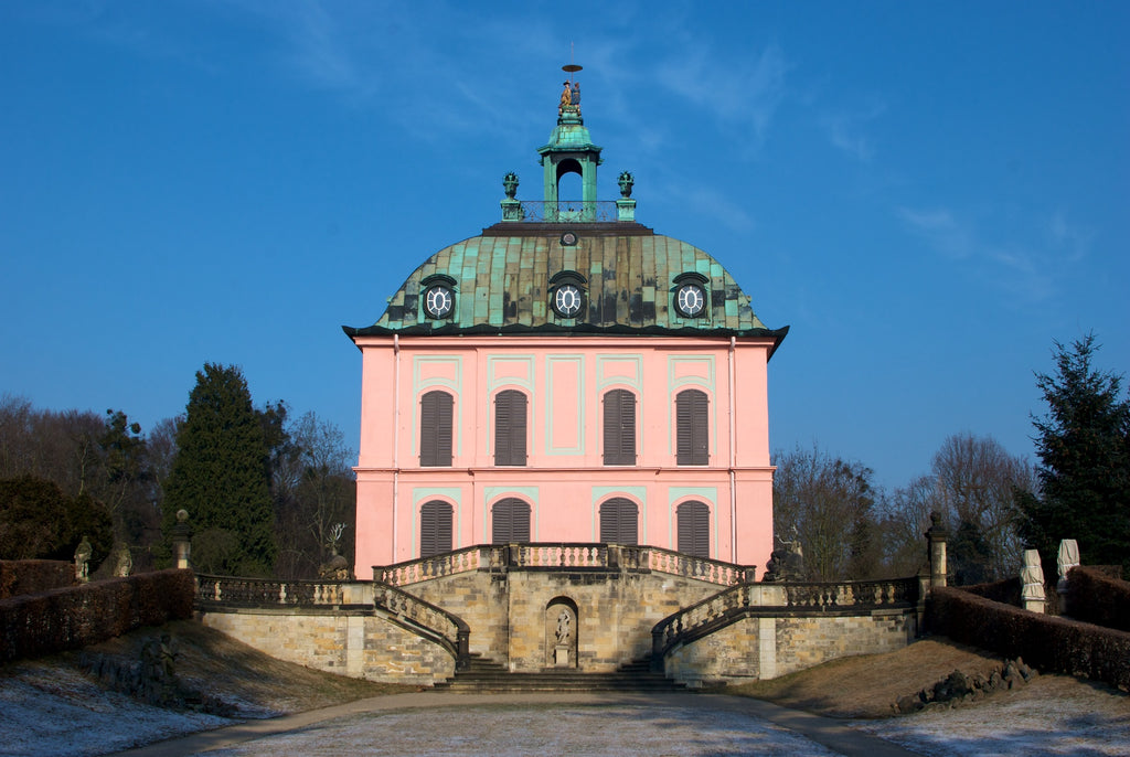 Das Fasanenschlösschen in Moritzburg bei Eiseskälte!