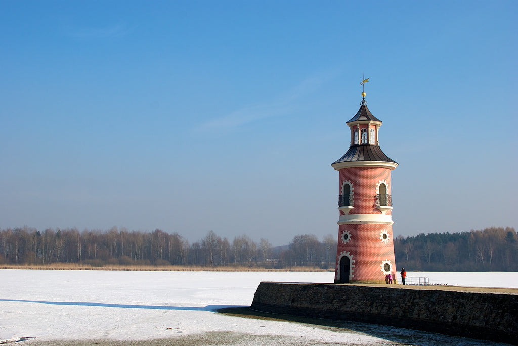 Leuchtturm und Mole Moritzburg