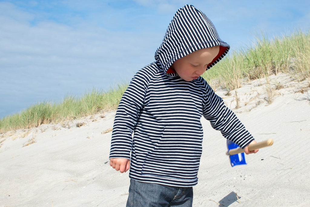 Maritimer Strandpulli für Jungen!