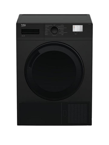 black tumble dryer