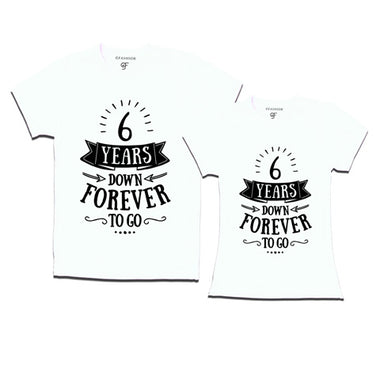 anniversary t shirts for couples india