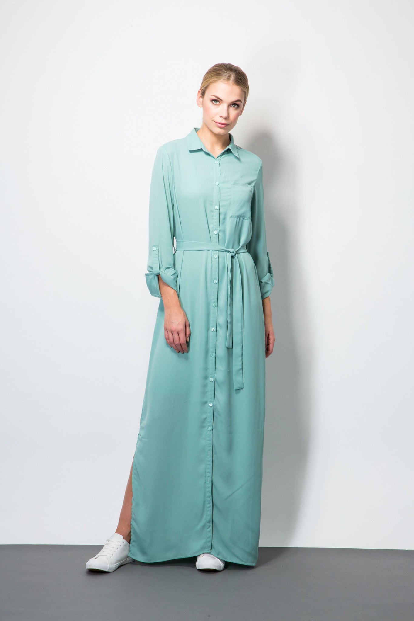 shirt maxi